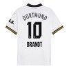 Camisola Borussia Dortmund Brandt 10 Homen Equipamento 3ª 24/25